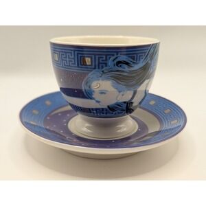 Illumicrate Teacup And Saucer Goddess Of Night Nyx Niall G. Grant New In Box